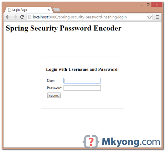 Spring Security password hashing 