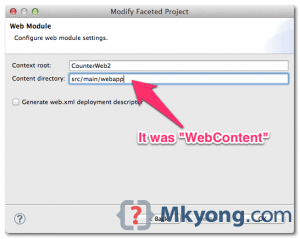 Convert Java Project to Web Project in Eclipse - Mkyong.com