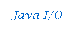 Java I/O Tutorials