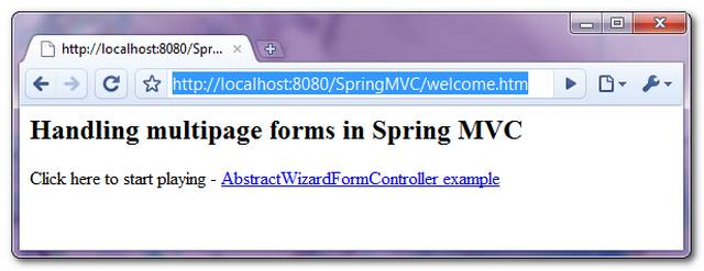 SpringMVC-Multipage-Forms-Example1