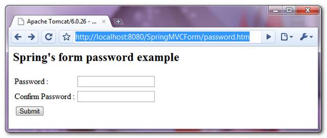 SpringMVC-Password-Example-1