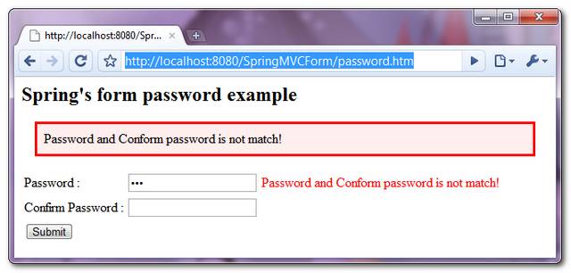 SpringMVC-Password-Example-2