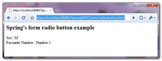 SpringMVC-RadioButton-Example-3