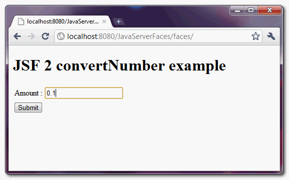 jsf2-ConvertNumber-Example-2