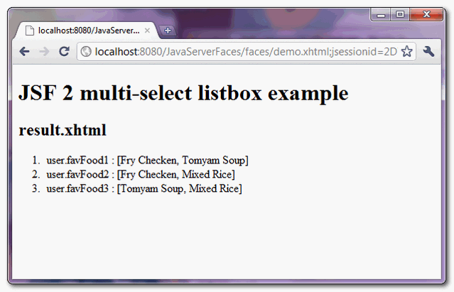 jsf2-multi-select-listbox-example-2