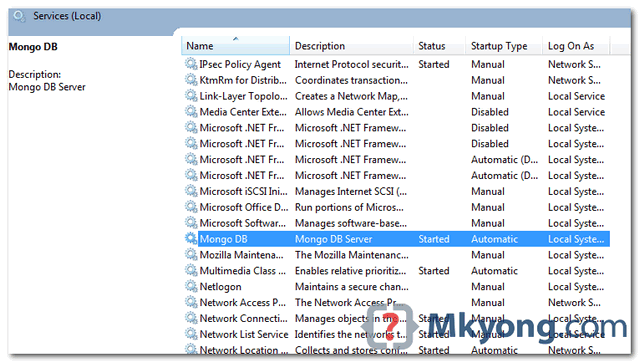 mongodb-windows-service