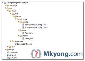 Spring Data MongoDB Hello World Example - Mkyong.com