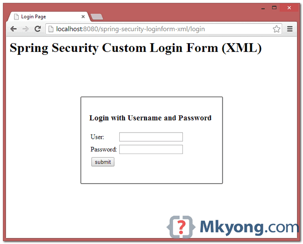 spring-security-custom-login-xml-login