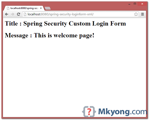 spring-security-custom-login-xml-welcome