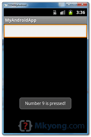 android textbox demo2