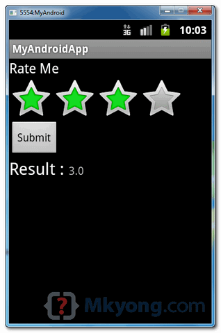 android rating demo2
