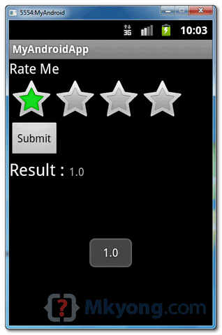 android rating demo3
