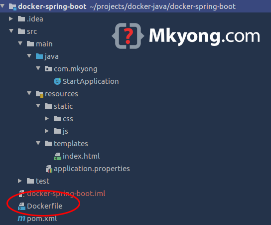 Docker + Spring Boot examples - Mkyong.com
