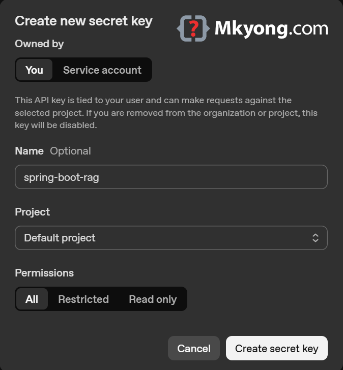 openai key