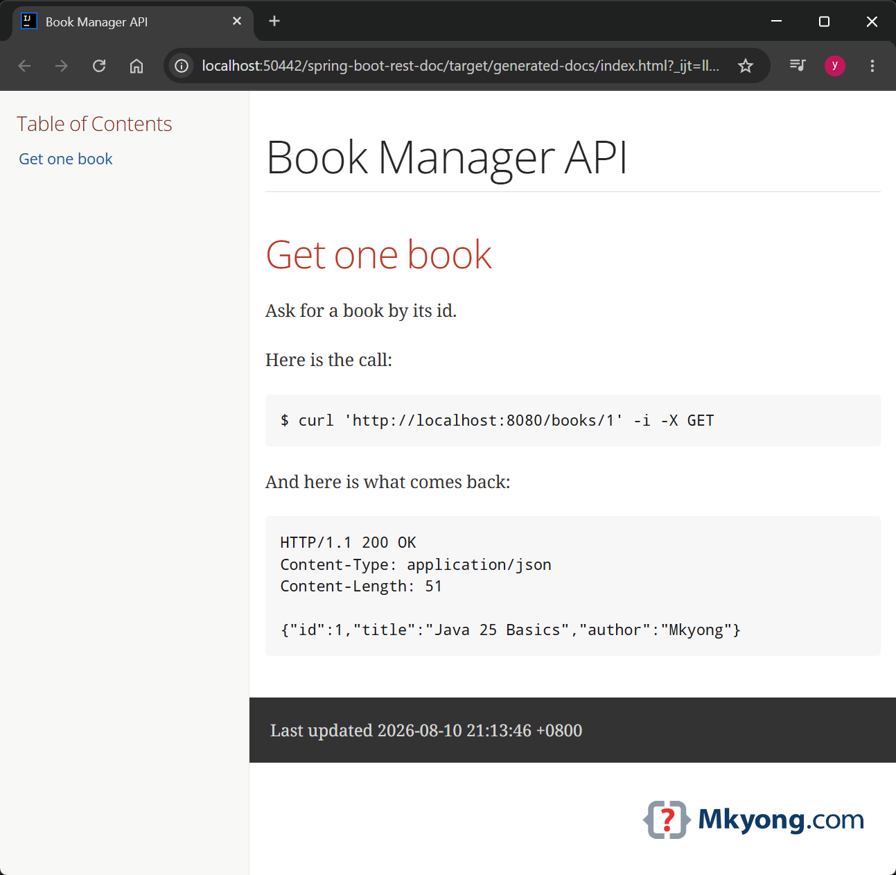 api doc